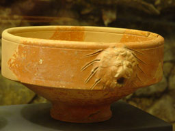Ceramic piece in the Nyon Roman Museum