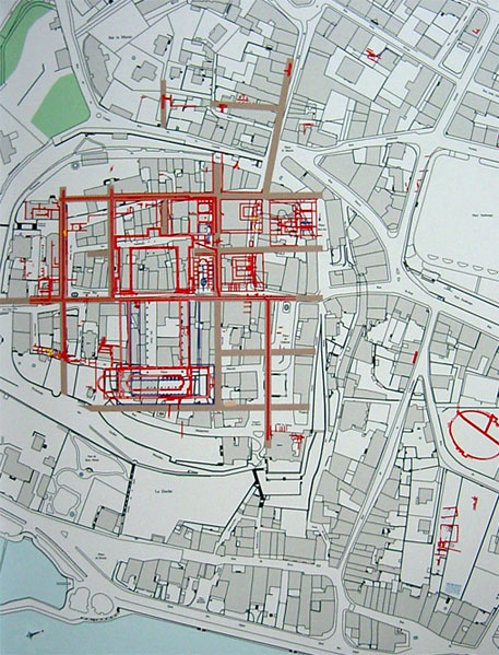 Nyon archeo map