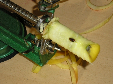 apple peeling machine